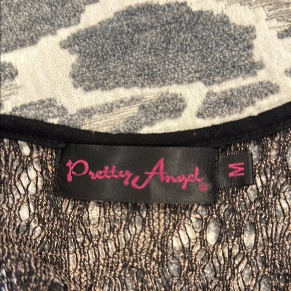 Brown Sheer Women's Top - Picture 2 of 6